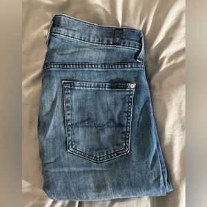 7 For All Mankind Men's Slim Jeans in Blue